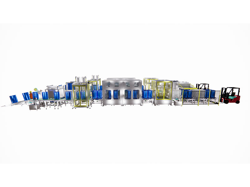 200L-IBC噸桶自動(dòng)視覺灌裝線